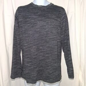 JAMM‎ Julian & Mark Men's Size L Gray Long Sleeve Activewear Shirt EUC